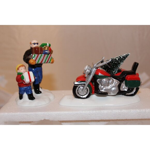 Dept 56 Snow Village - A Harley Davidson Christmas - Picture 1 of 5